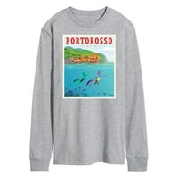 Luca - Portorosso Italija Razglednica - Muška majica s dugim rukavima