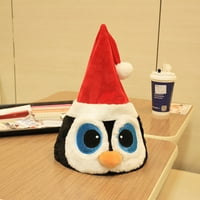 Eyicmarn božićne električne igračke šešir, crtani santa claus elk pingvin pjevanje plesnog monny cosplay