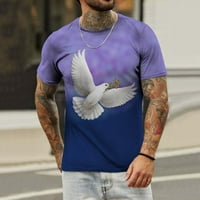 Muška majica Clearence s kratkim rukavima Muška unise Svakodnevna majica 3D grafički grafički print