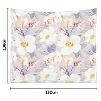 Cvjetna tapiserija, botanička umjetnost Ispis tapiserija Vodootporna za dnevni boravak