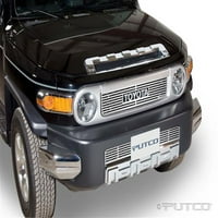 Za Toyota FJ Cruiser 2007- Putco ogledalo Završne aluminijske rešetke Umetanje