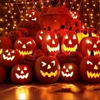 Halloween LED svjetla bundeve, jack-o'-later, osmijeh za zahvalnosti, svjetla bundeve, bundeve sa LED