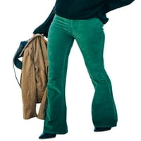 Haite Dame sa džepovima širok noga palaznjo hlače vrećice za koluta sa loungewewwebru elastična struka