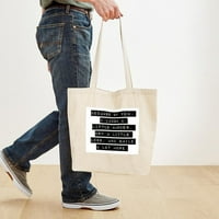 Cafepress - zbog vas točke torbe - prirodna platna torba, torba za trbuhu