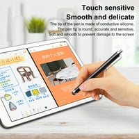 Prikladan dodirni ekran na dodirnim na dodirnim nanošenjem aluminijskim univerzalnim okruglim kapacitivnim olovkom za iPad