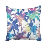 Šareni trendi egzotični uzorak sa palmom Moderni apstraktni dizajn Ostali korisnici Jastučni jastuk