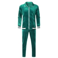Jsaierl muške atletičke trke Ležerne prilike pune zip jogging znojenje odijelo sportske jakne hlače
