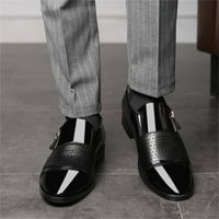 GVDENTM kožne cipele za muškarce Formalno modno ljeto i jesenji muške kožne cipele šiljaste nožne cipele s niskom potpeticama
