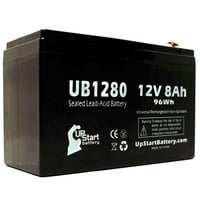 Kompatibilna DelTec PRA baterija - Zamjena UB univerzalna zapečaćena olovna akumulator - uključuje dva