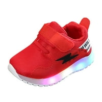 Relanfenk Baby tenisice Dječja djeca Djevojke dječake LED svijetlo svjetlosne cipele Sportske cipele
