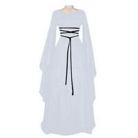Summer Plus Veličina haljina za žene Casual Okrugli dekolte Dužina duljina duljina za gležnjeve, a-line