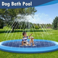 Pas za pse, 67in klizni pasički bazen za pse za pse za pse Dječji zadebljani izdržljivi kupatilo kućni