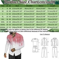 Adviicd muški prugasti kratki rukav redovan fit poplinski gumb niz košulje za zapadnih majica za muškarce