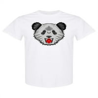 Panda Head Logo Grafička majica Muškarci -Mage by Shutterstock, Muški medij