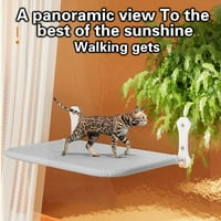 Anvazise Hammock Čvrsti prostor za uštedu sa snažnim čaše za usisavanje HANDING PET CAT Spavaća gnezdobori