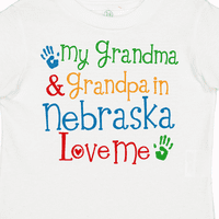 Inktastična nebraska baka voli mi poklon malih dječaka ili majica za djecu s toddlerom