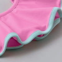 PIMFILM kupaći kostimi za dječje dijete dječje djevojke bez rukava bez rukava Omni-suho vruće ružičaste