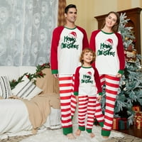 KeimProve Family Božićni pidžami roditelj-dijete slatko toplo mekani set tiskanje kućne nošenje pidžama