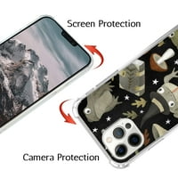 Frog Witch Case kompatibilan sa iPhone Pro max, jedinstvenom umjetničkom dizajnu TPU poklopca branika