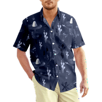 Cinco de Mayo Muška majica smiješna havajska majica na plaži za rođendan