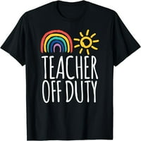 Funny Off carty majica za nastavnike Ljetna školska majica