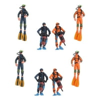 PVC diver figurice Sand tablice za obrtajucri Micro Pejzažni simulacijski dekor