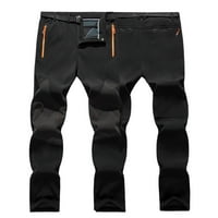Duks za muškarce Hlače toplo u boji Muške radne pantalone Muške Soild pješačke vanjske softshell s džepovima