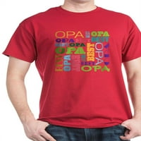 Cafepress - Najbolje Opa poklon tamna majica - pamučna majica