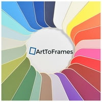 ArttoFrames 14x19 konjak prilagođeni prostirki za okvir za slike sa otvorom za 10x15 fotografije. Samo