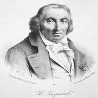 Joseph-Marie Jacquard. Nfrench izumitelj. Litografija, francuski, 19. vek. Poster Print by