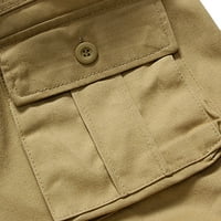 Muški kratke hlače Ležerne prilike za ljetne muške ljetne modne i slobodne hlače s više džepnim čvrstim