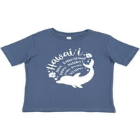 Inktastična havajska ostrva sa poklonom delfina Dječja majica ili majica za bebe
