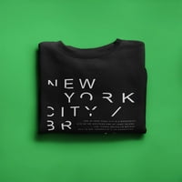 Brooklyn-New York Dukserirg Muškarci -Image by Shutterstock, muški medij