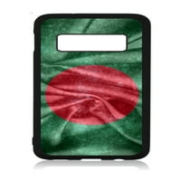 Mahala Bangladeš zastava Crni gumeni poklopac kućišta za standard Samsung Galaxy S - Samsung Galaxy