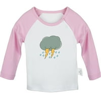 Nature Thunder uzorak majica za bebe, majice za bebe, novorođenčad, dojenčad, dječja grafička odjeća