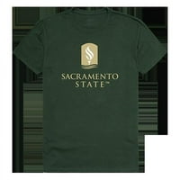 Republički proizvodi 516-231-033- Sacramento Državni univerzitet Institucionalni tee, šuma - 2xl