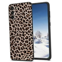 Leopard-telefon za telefoniranje za Samsung Galaxy S22 + Plus za žene Muška Pokloni, Mekani silikonski