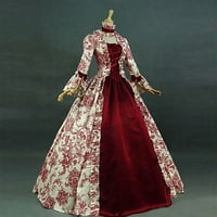 Ženska rokoko haljina, lopta Goth viktorijanska haljina kostim renesansne srednjovjekovne maskarske