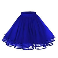 Line suknje žene Linijski klizač svestrane rastezljive mini plane povremene suknje suknje
