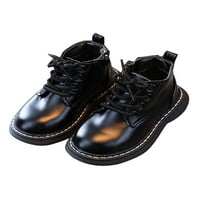 Eloshman Unise dječji zimski čizme Udobne cipele sa gležnjem bočni patentni patentni patentni patentni