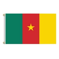 Propromotion Zastava vrha Svjetskog kupa, zastava Svjetskog kupa, ukrasa za navijače, navijačke kamerunske