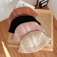 Prozračna kapu za sunčanje od pune boje sa mliječnom vlaknastim tkaninom za žensku kašiku