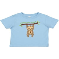 Inktastična slatka lenjost 1. rođendanski poklon dječak ili majica za bebe