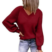 Frehsky džemperi za žene ženske jeseni novi casual labav pulover pulover dugih rukava ženki na vrhu