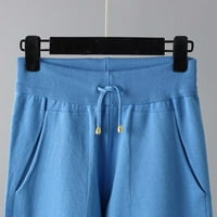 LisingTool radne pantalone za žene jesen i zimski modni temperament labavi casual visokih vrata i širokih