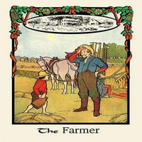 The Farmer-Fine Art Canvas Ispis