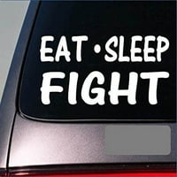 Jedite naljepnicu za spavanje * G880 * 8 Vinil a karate borilačke vještine Kickboxing Judo