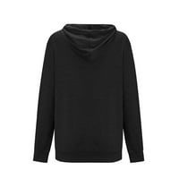 Žene Casual T-majice - Loše udobnosti dukserice dugih rukava sa pulovernim duksevima Turtleneck Pulover