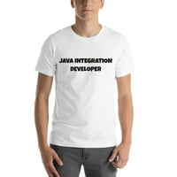 2xl Java integracijski programer zabavni stil kratkih rukava majica s kratkim rukavima po nedefiniranim