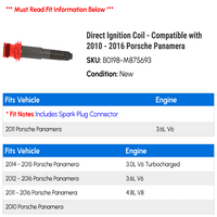 Direktno zavojnica paljenja - kompatibilna sa - Porsche Panamera 2015